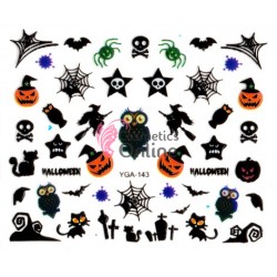 Stickere 3D pentru unghii cod YGA 143 Decor cu Halloween